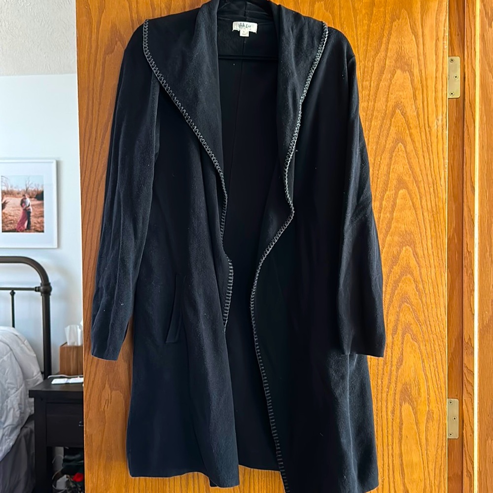 Black Long Cardigan